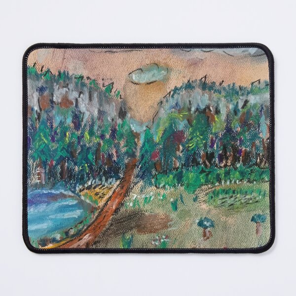 Item preview, Warm Mountain Sky designed and sold by Misfitcane.