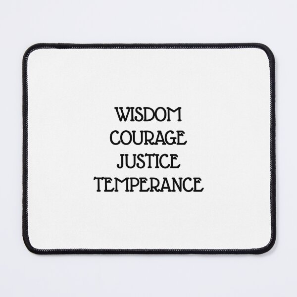 Item preview, Stoic virtues designed and sold by Inspirationmotivation.