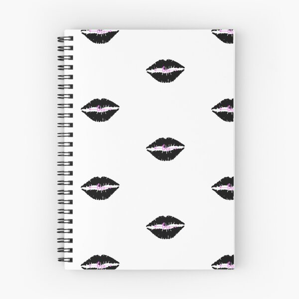 Item preview, Valentine's Day Black Kiss Love Heart Pattern designed and sold by jkernz.