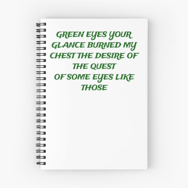 Item preview, Dark Moor Green Eyes Lyrics  designed and sold by Megaera8.