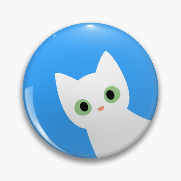Item preview, Curious Cat: Peek at your own risk. designed and sold by Wise-Geek.