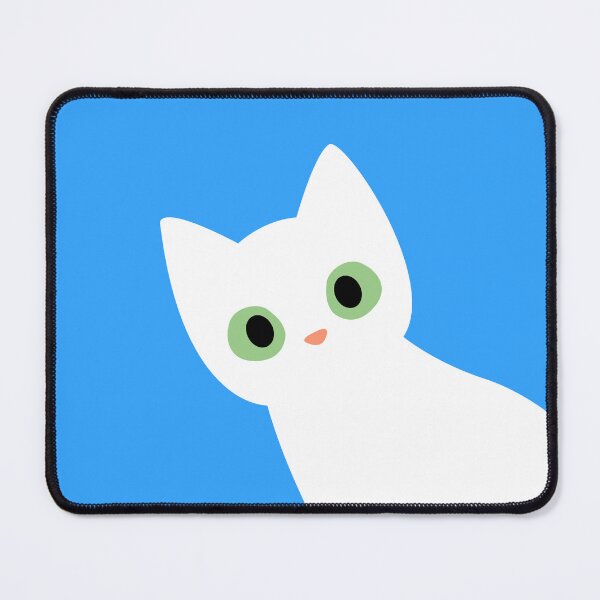 Item preview, Curious Cat: Peek at your own risk. designed and sold by Wise-Geek.