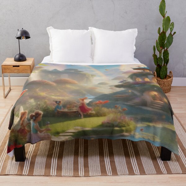 Item preview, Fairies' Whimsical Sky Garden Paradise designed and sold by PanoramaPrints.