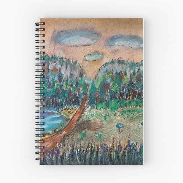 Item preview, Warm Mountain Sky designed and sold by Misfitcane.