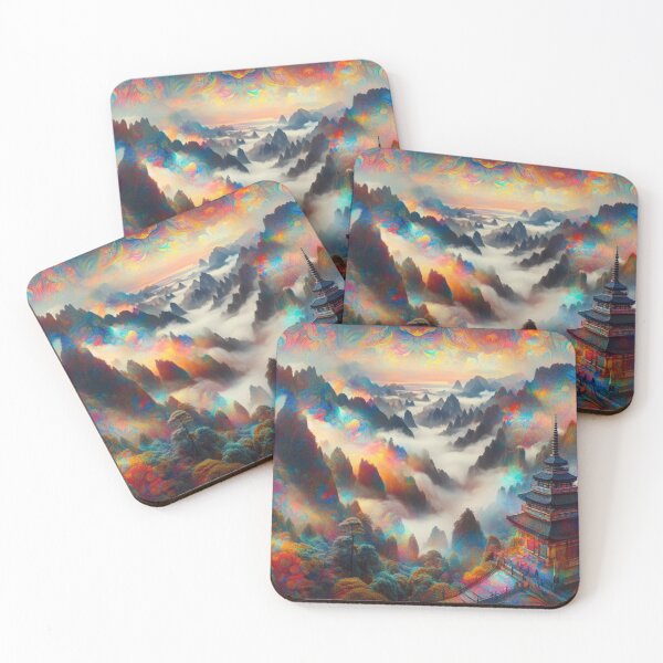 Item preview, Psychedelic View of Chinese landscape designed and sold by joejiing.