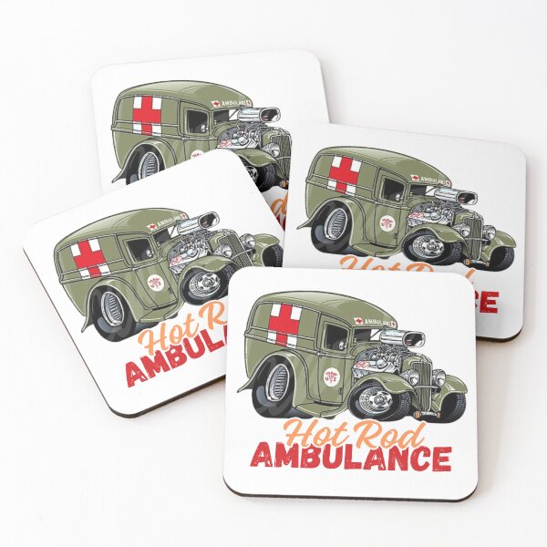 Aperçu de l'œuvre Ambulance Hot Rod créée et vendue par KomBirosca.