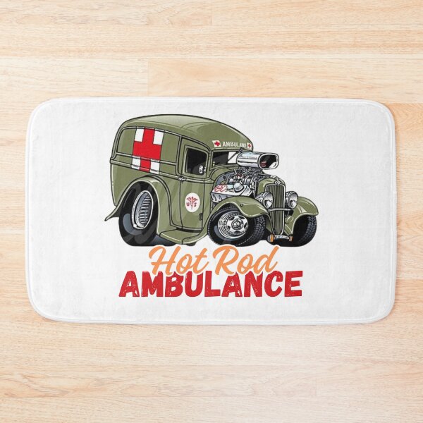 Item preview, Hot Rod Ambulance designed and sold by KomBirosca.