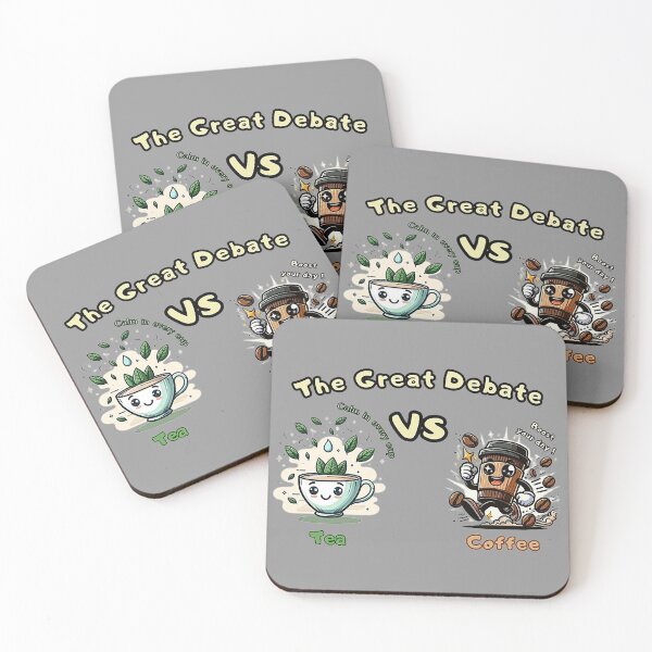 Item preview, Friendly Duel: Coffee vs Tea designed and sold by lAnJefurtifeu.