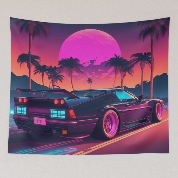Item preview, 90's retro night drive. designed and sold by Poszii.
