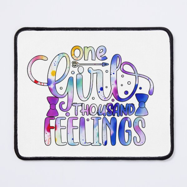 Item preview, One girl thousand feelings designed and sold by Yzakreativ.