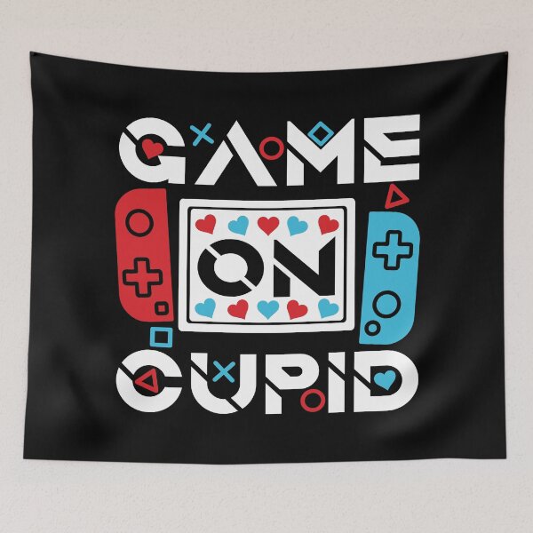 Item preview, Game On Cupid Valentine designed and sold by BlackSnowShop.
