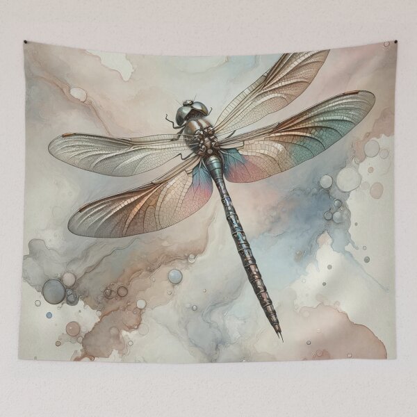 Item preview, Dragonfly Watercolor Artwork designed and sold by glowarya.