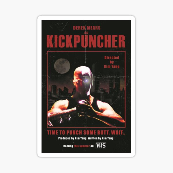 Kickpuncher (release poster) Sticker