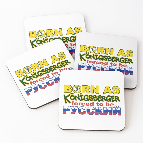 Item preview, Born as Konigsberger; East Prussia; designed and sold by StickerApe.