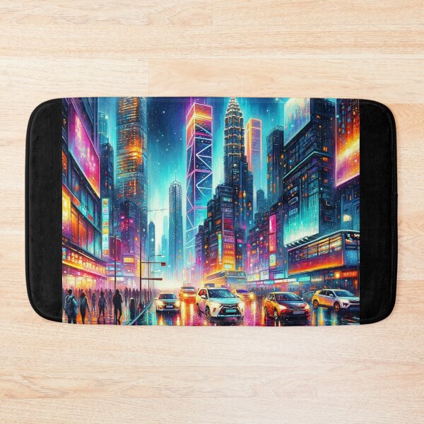 Item preview, Urban Night Vibrance designed and sold by BestArtByArvind.