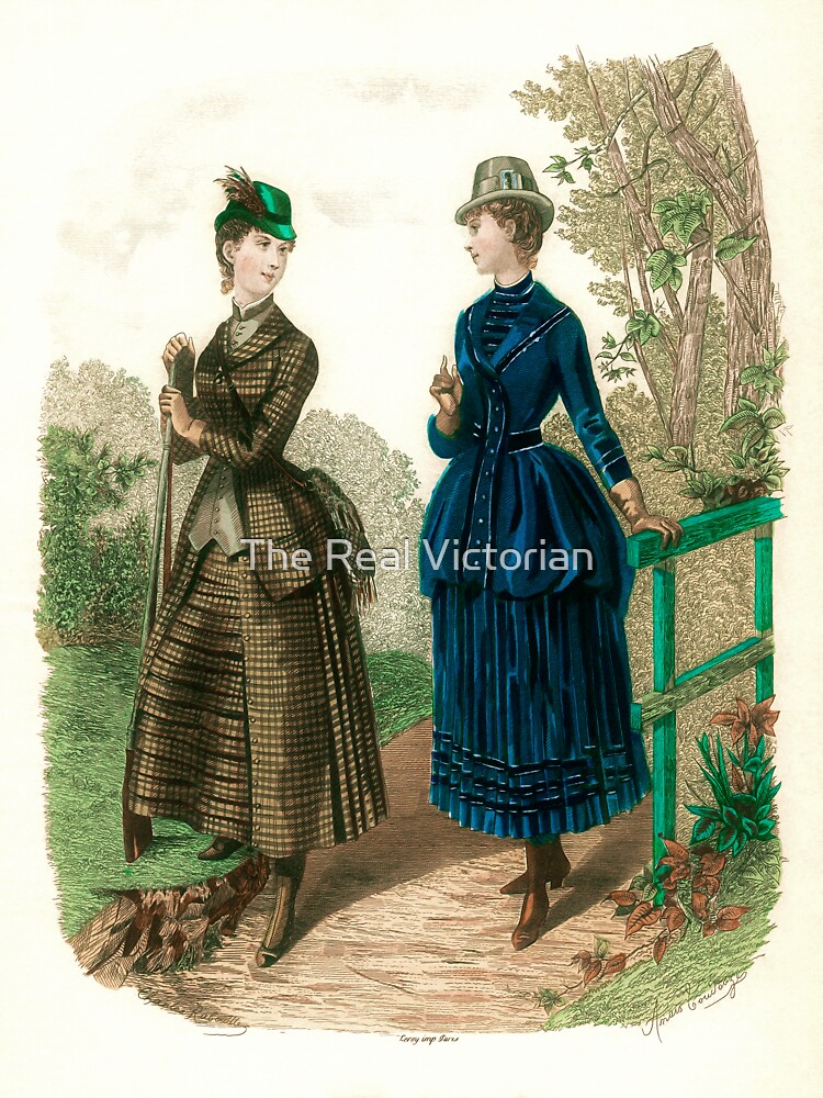 Victorian Ladies in Hunting and Walking Dresses" Sticker for Sale by  realvictorian | Redbubble