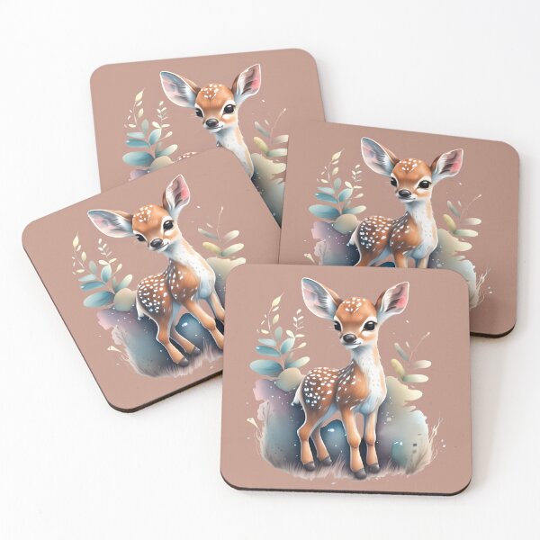 Item preview, Baby Deer Watercolor Graphic designed and sold by DigitalMandy.