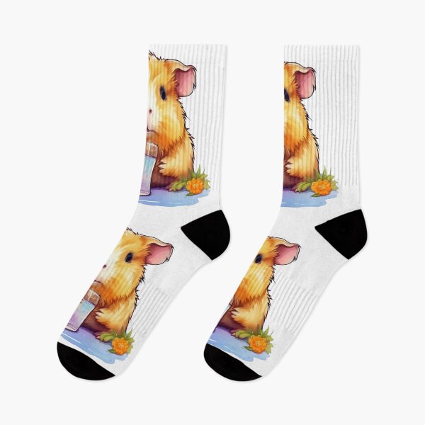Item preview, guinea pig is drinking water designed and sold by Olibettyart.