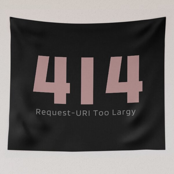 Item preview, HTTP status codes: 414(Request-URI Too Long) designed and sold by S9View.