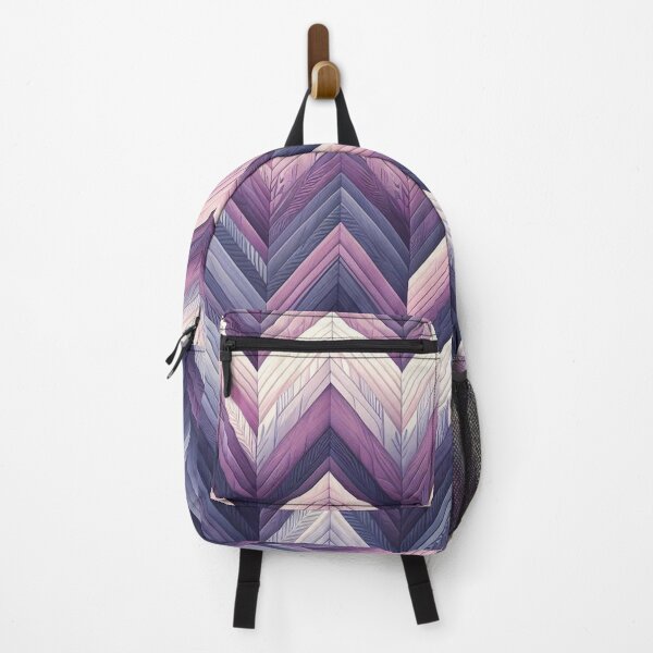Item preview, Chevron - Purple Blue Zigzag Pattern ; Pattern Herringbone designed and sold by PatternInArt.
