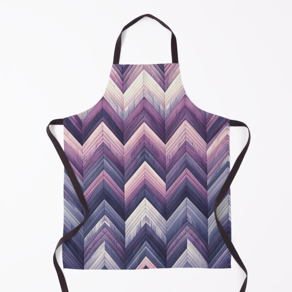 Item preview, Chevron - Purple Blue Zigzag Pattern ; Pattern Herringbone designed and sold by PatternInArt.