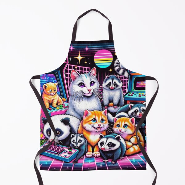 Item preview, Neon Nostalgia: Playful Critters designed and sold by CyberQuesters.