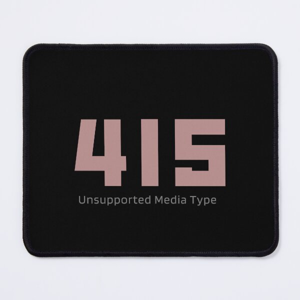 Item preview, HTTP status codes: 415(Unsupported Media Type) designed and sold by S9View.