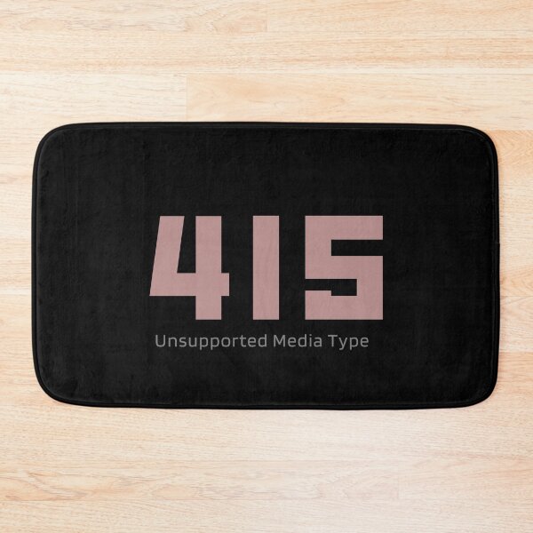 Item preview, HTTP status codes: 415(Unsupported Media Type) designed and sold by S9View.