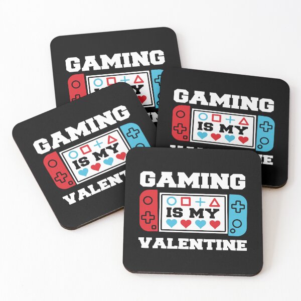 Item preview, Gaming is my Valentine designed and sold by BlackSnowShop.