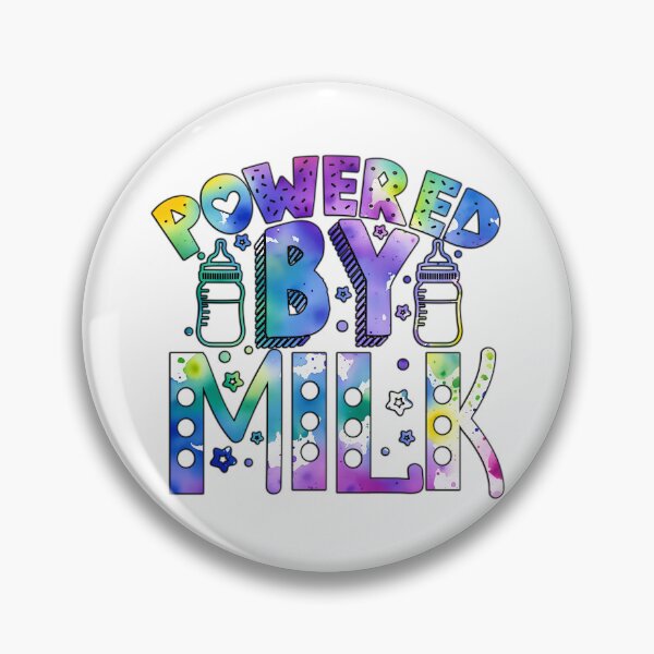 Item preview, Powered by milk designed and sold by Yzakreativ.