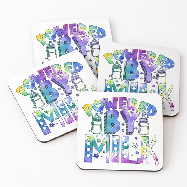 Item preview, Powered by milk designed and sold by Yzakreativ.