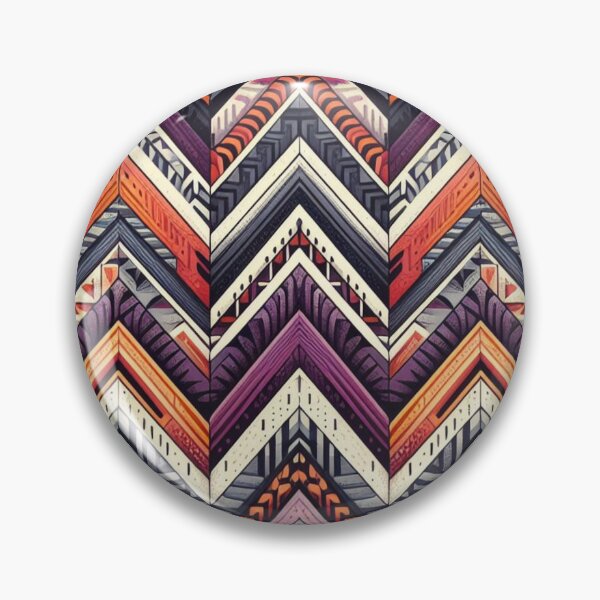 Item preview, Chevron - Purple White Yellow Narrow Pattern ; Pattern  Herringbone designed and sold by PatternInArt.