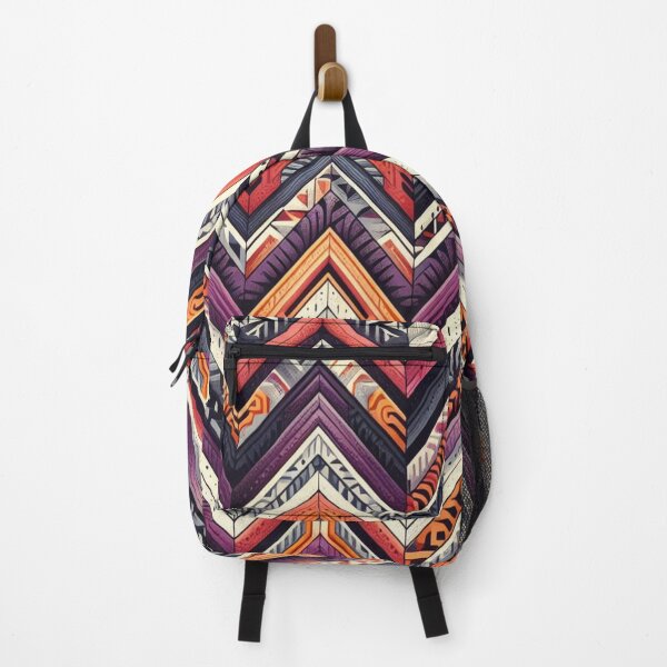 Item preview, Chevron - Purple White Yellow Narrow Pattern ; Pattern Herringbone designed and sold by PatternInArt.