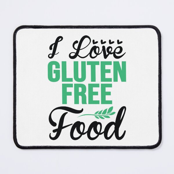 Item preview, "I love Gluten-free food" t shirt design designed and sold by MyGluteesFree77.