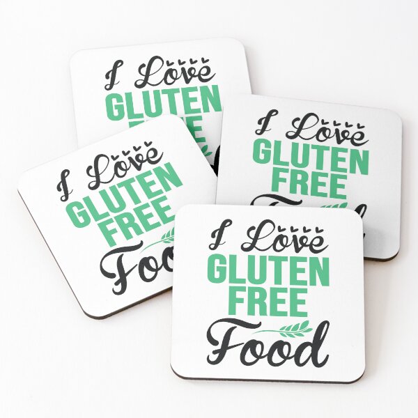 Item preview, "I love Gluten-free food" t shirt design designed and sold by MyGluteesFree77.
