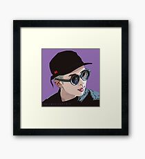 Goggles - Namjoon Framed Print