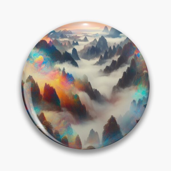 Item preview, Psychedelic View of Chinese landscape designed and sold by joejiing.