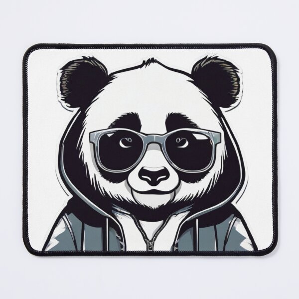 Item preview, Panda with sunglasses designed and sold by Toms Tee.