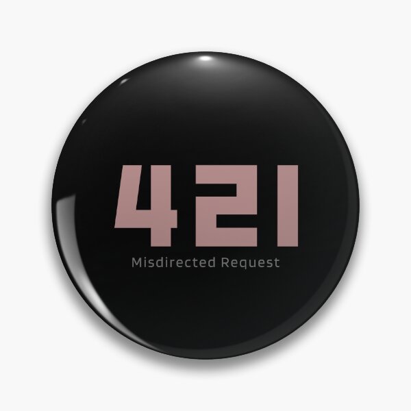 Item preview, HTTP status codes: 421(Misdirected Request) designed and sold by S9View.