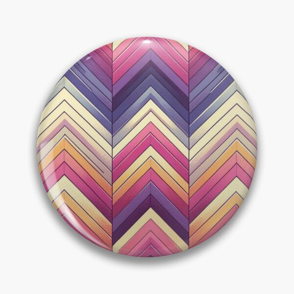 Item preview, Chevron - Purple Orange White Zigzag Pattern ; Pattern  Herringbone designed and sold by PatternInArt.