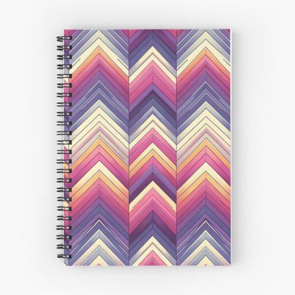 Item preview, Chevron - Purple Orange White Zigzag Pattern ; Pattern  Herringbone designed and sold by PatternInArt.