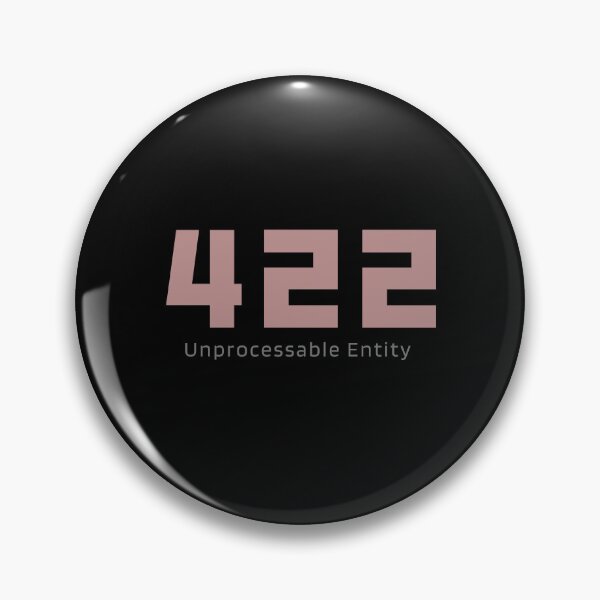 Item preview, HTTP status codes: 422(Unprocessable Content) designed and sold by S9View.