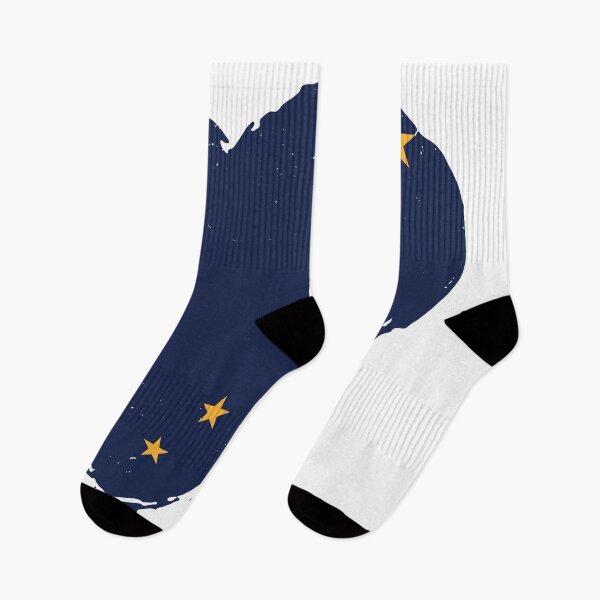 Item preview, U.S. State - I Love Alaska - Alaska Flag designed and sold by ArtProjectShop.