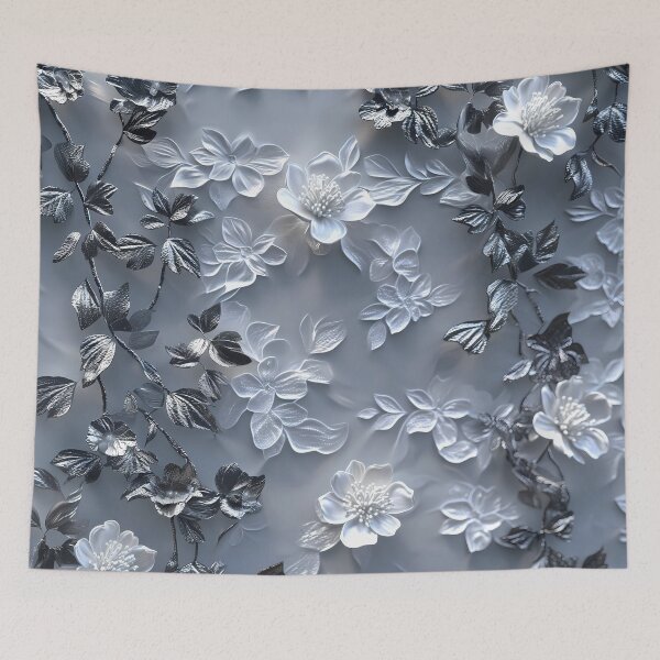 Item preview, Lace flower texture, white and black designed and sold by Fantasyplus.