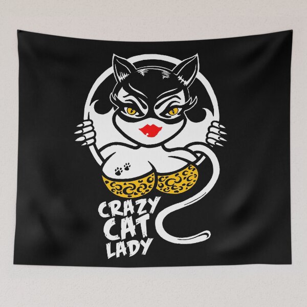 Item preview, Crazy Cat Lady designed and sold by nickyrockets.