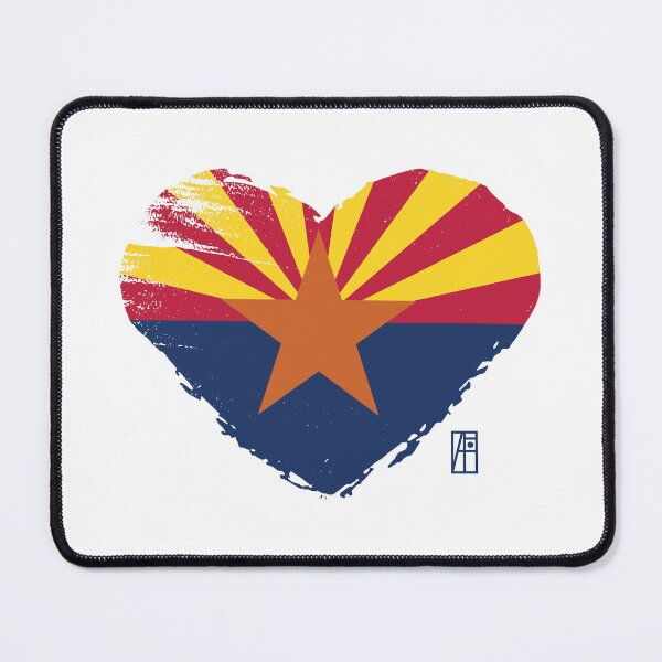 Item preview, U.S. State - I Love Arizona - Arizona Flag designed and sold by ArtProjectShop.