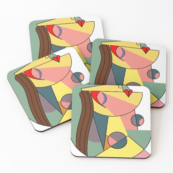 Item preview, Cubism woman art designed and sold by raymishop.
