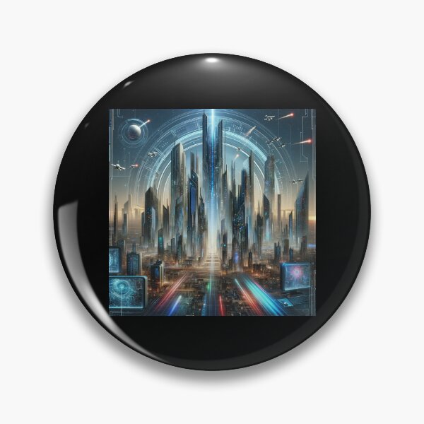 Item preview, Neon Future Metropolis designed and sold by BestArtByArvind.