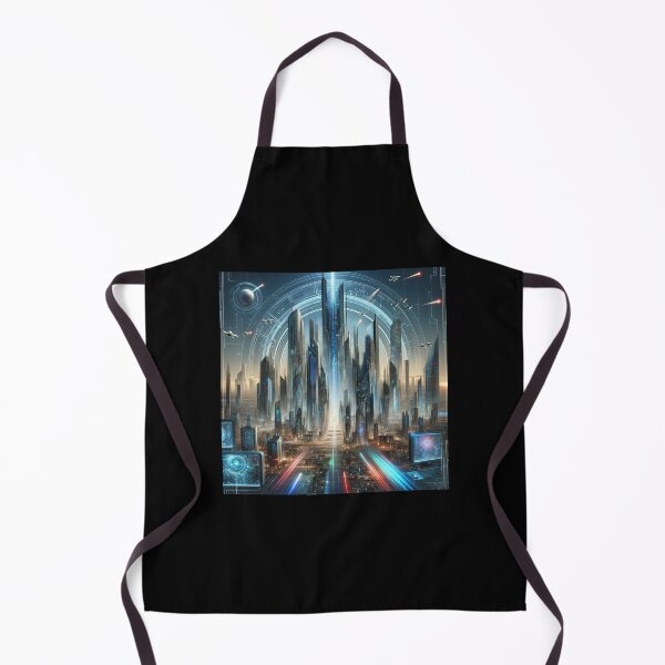 Item preview, Neon Future Metropolis designed and sold by BestArtByArvind.