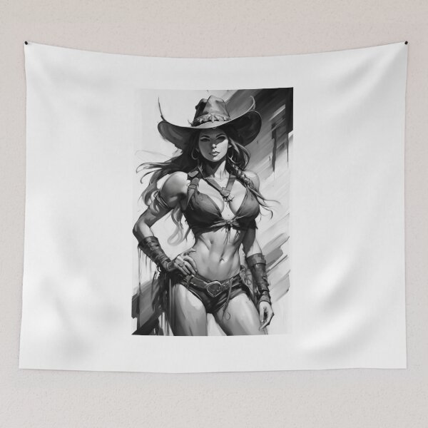Item preview, Cowgirl designed and sold by ArtCraftLab.